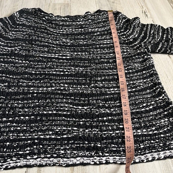 Eileen Fisher Variegated Knit Sweater Size L - Picture 9 of 10